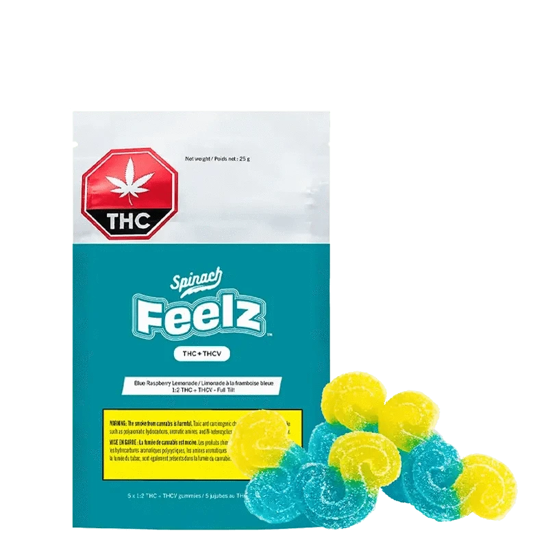 THCv Gummies - Blueraspberry Lemonade Flavor | Canna Cabana