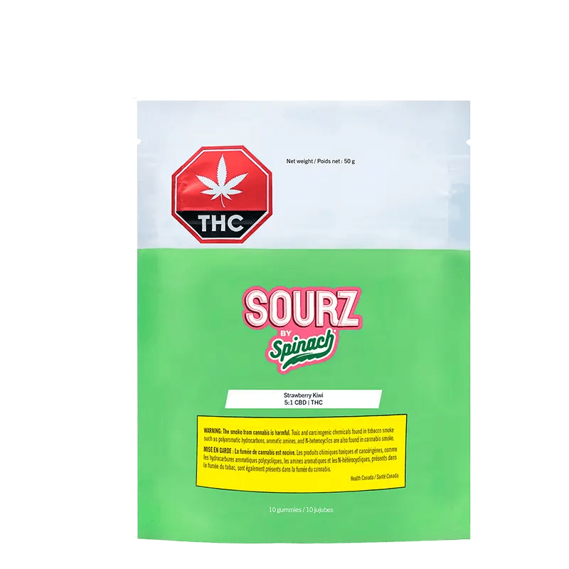 Spinach Sourz Each Gummies