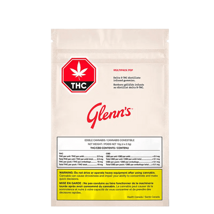 Glenn's 4 Pack Gummies