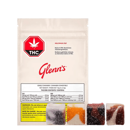 Glenn's 4 Pack Gummies