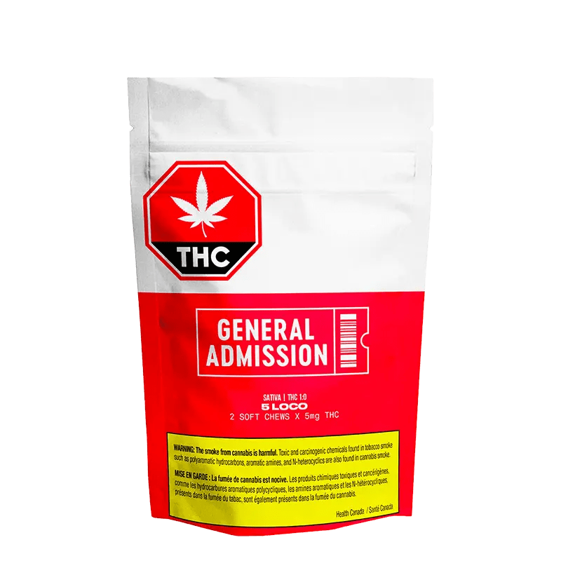 5 Loco THC 1.0 Gummies: Lowest Price | Canna Cabana