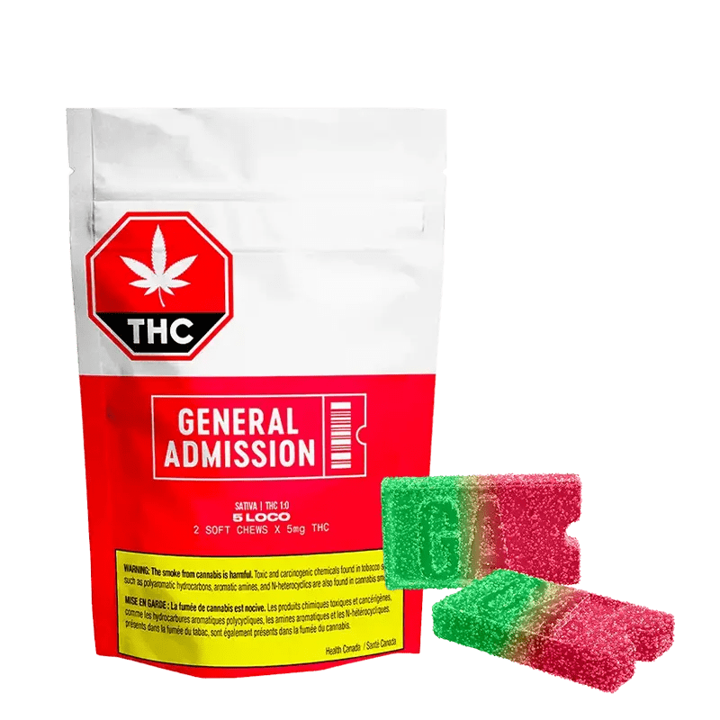 5 Loco THC 1.0 Gummies: Lowest Price | Canna Cabana