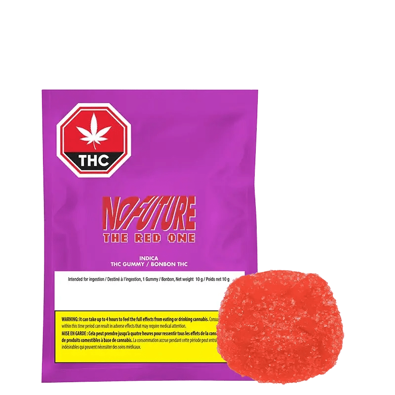 No Future Red Gummy - Affordable Cannabis Edibles Online: Lowest