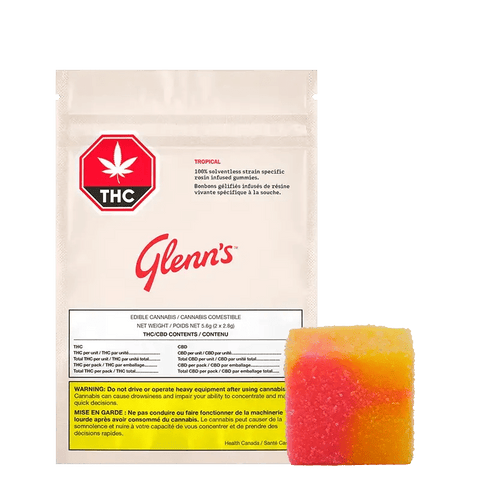 Rotating Tropical Flavoured Gummies