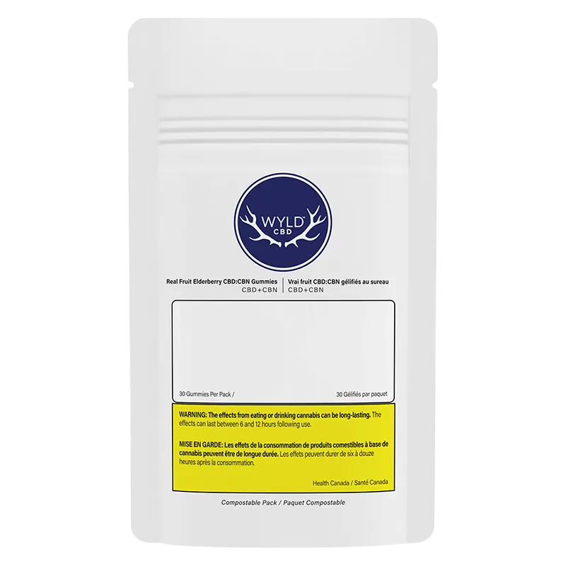 Wyld 30 Pack Wyld CBD Elderberry Gummies 750mg/150mg | Canna Cabana Edibles