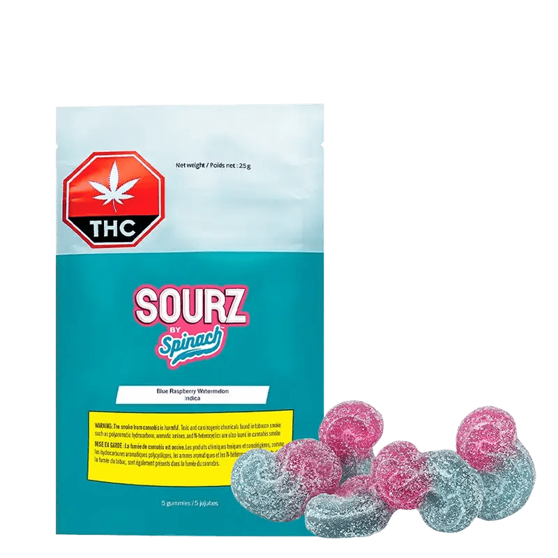 SOURZ by Spinach 5g Gummies