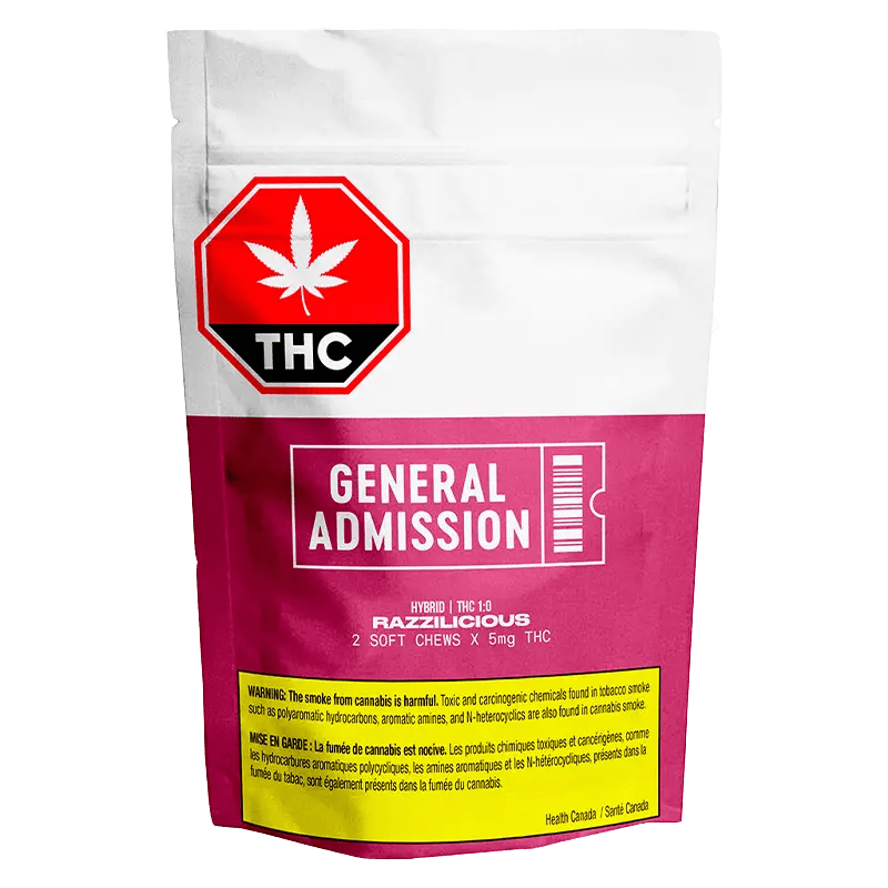 General Admission 2 Pack Edibles