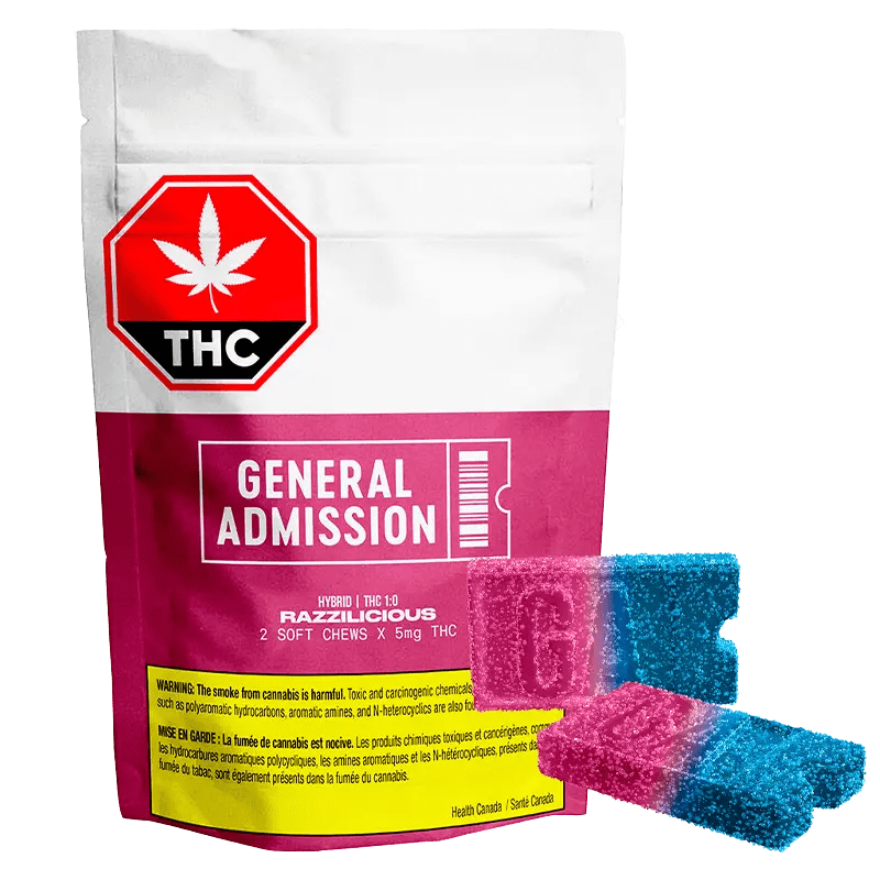 General Admission 2 Pack Edibles