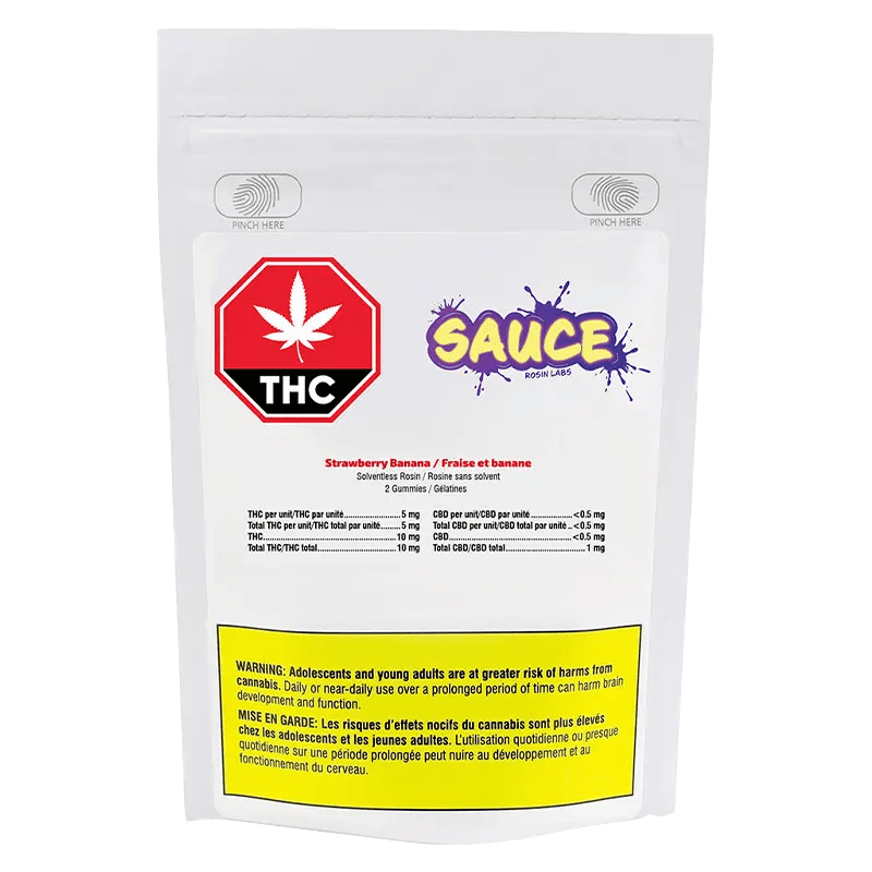 Sauce Rosin Labs 2 Pack Edibles