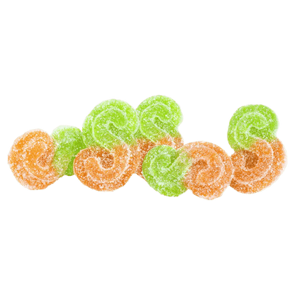 Spinach Sourz 5 Pack Caramel Green Apple Gummies Gummies