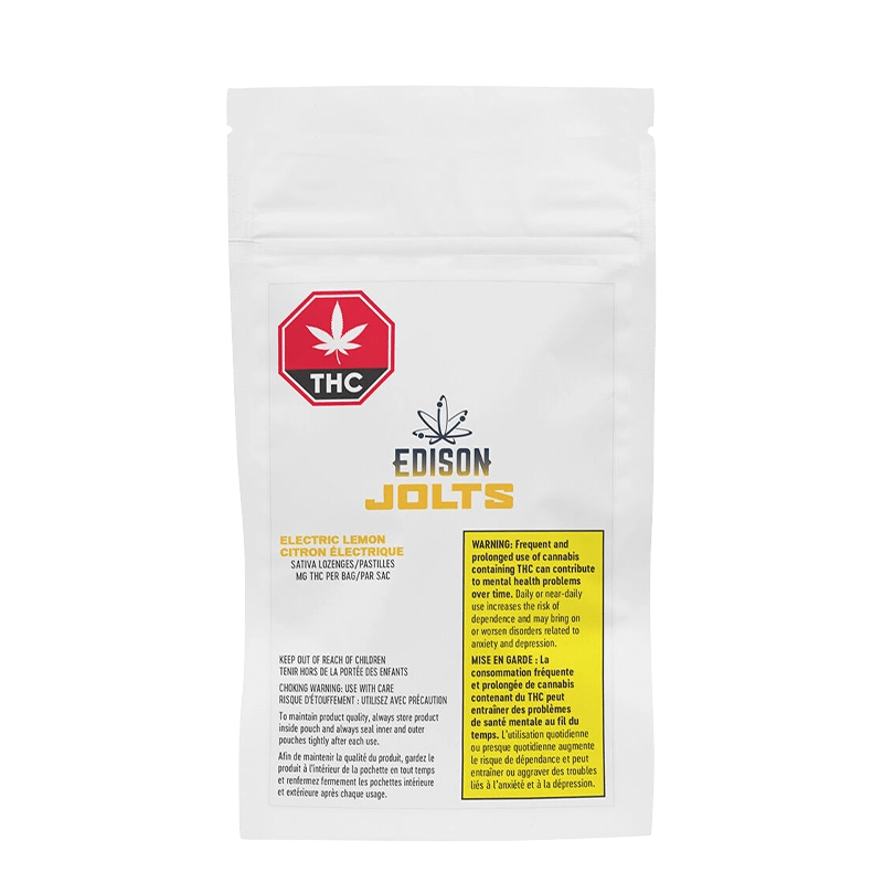 Edison Jolts 1 Pack Electric Lemon Lozenge Edibles