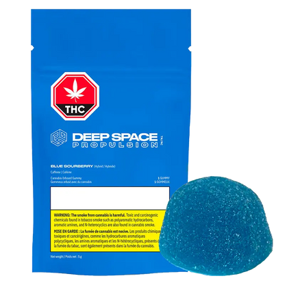 Deep Space 1 Pack Propulsion Blue Sourberry Gummies Edibles