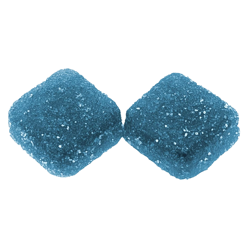 La Boca 2 Pack Solventless Live Rosin SOUR Blue Raz Gummies Edibles