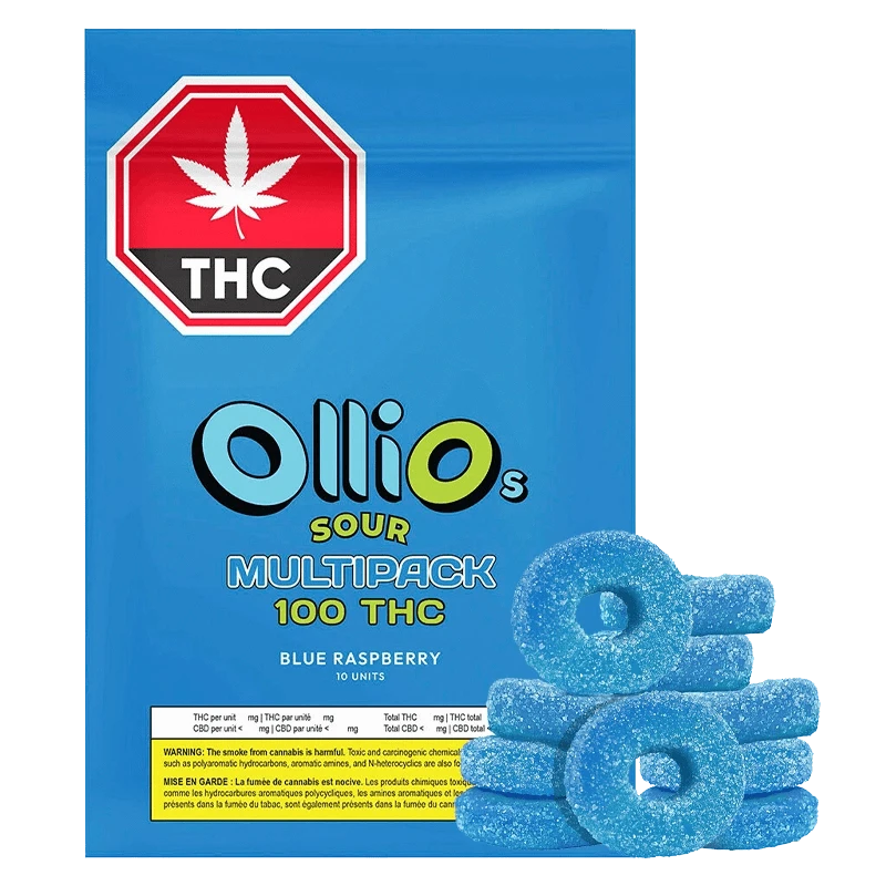 THC Multipack Blue Raspberry Gummies: Lowest Price | Canna Cabana