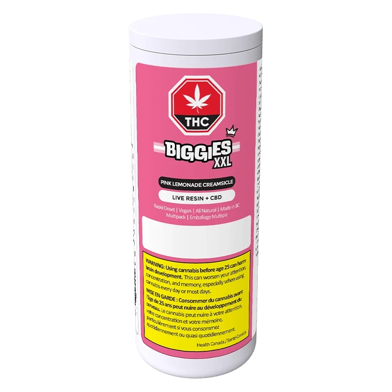 Pink Lemonade Creamsicle Live Resin THC:CBD Gummies: Lowest Price