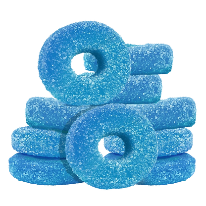 Olli Stikistix 10 Pack Live Rosin Sour Blueberry Gummies Edibles