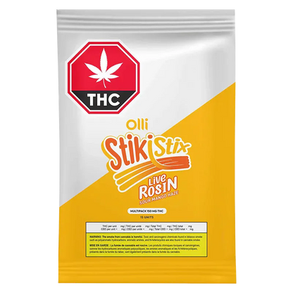 Olli Stikistix 10 Pack Live Rosin Mango Haze Gummies Edibles