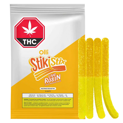 Olli Stikistix 10 Pack Live Rosin Mango Haze Gummies Edibles