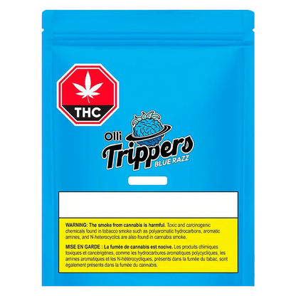 Olli Brands 1 Pack Blue Razz CBG/THC Gummy Edibles
