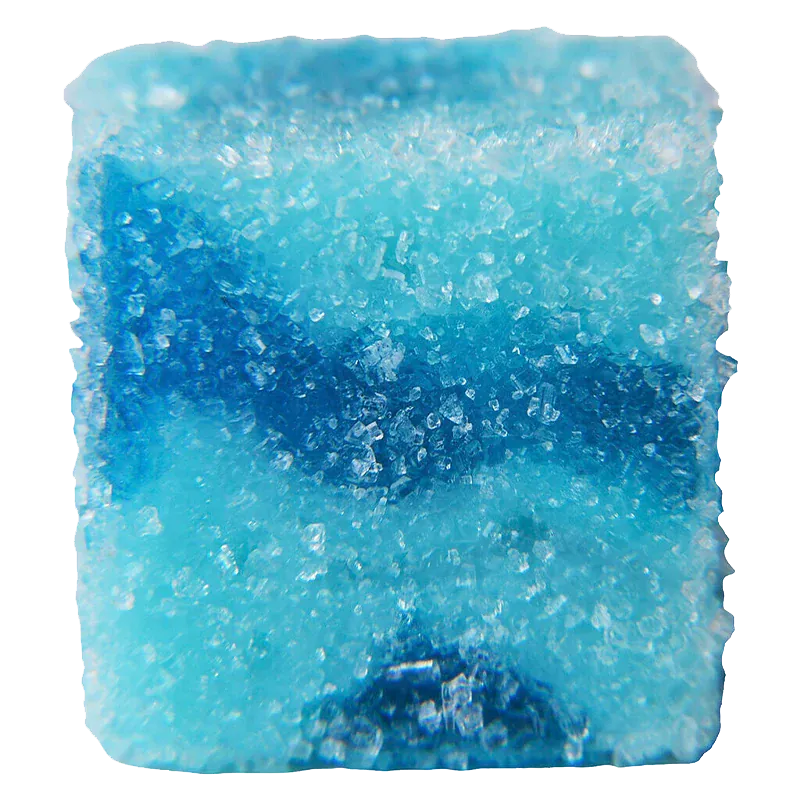 Glenn's 1 Pack No.18 Distillate Delta 9 Sour Blue Raspberry Edibles