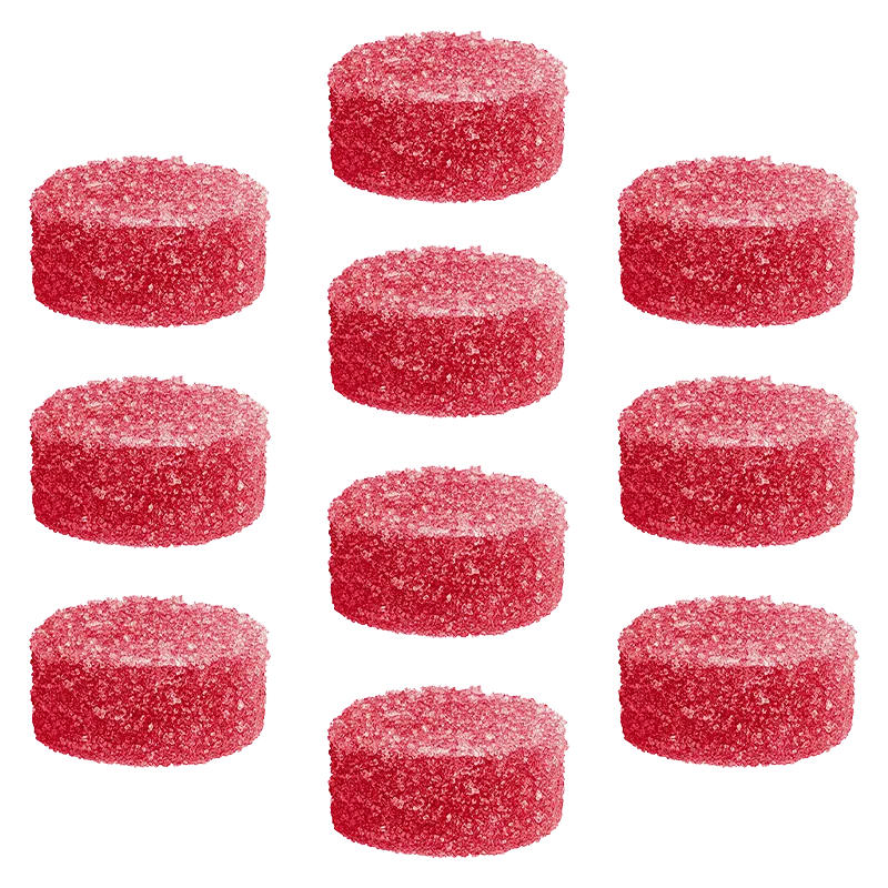 Shred'Ems 10 Pack Paradise Pnch Zero Party Pack Gummies Edibles