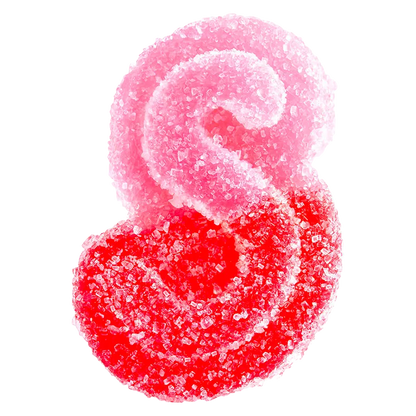 Sourz by Spinach Fully Blasted Strawberry Watermelon 1:1 CBG THC Gummies Edibles