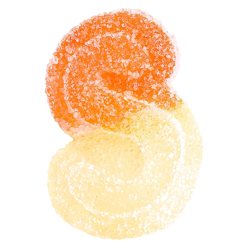 Spinach Sourz 10 Pack Fully Blasted Orange Cream Gummies Edibles