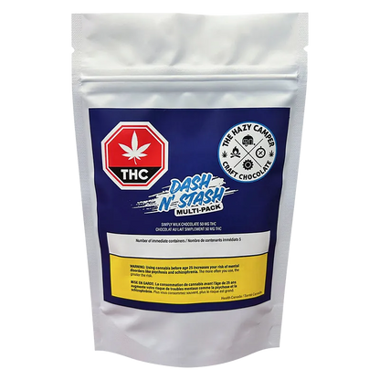 The Hazy Camper 5 Pack Simply Milk Chocolate Edibles
