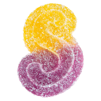 Fully Blasted Peach Passionfruit CBN:THC Gummies