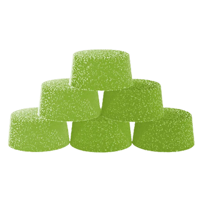 Biggies 30 Pack Sour Green Apple Live Resin Gummies Edibles