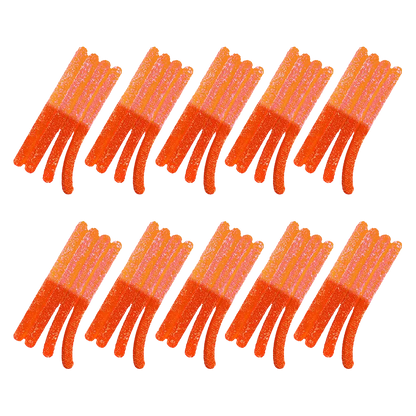 StikiStix 10 pack Multipack Sour Fizzy Peach Lemonade Gummies Edibles