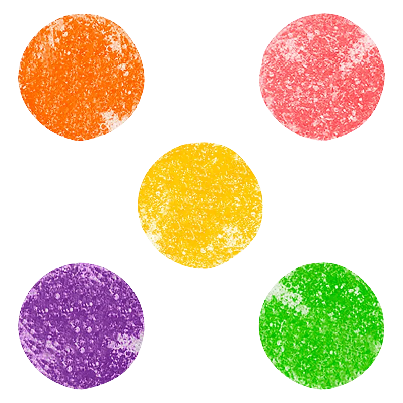 Lite Label Lite Bites 20 pack Breezy Tropical Fruit Gummies Edibles