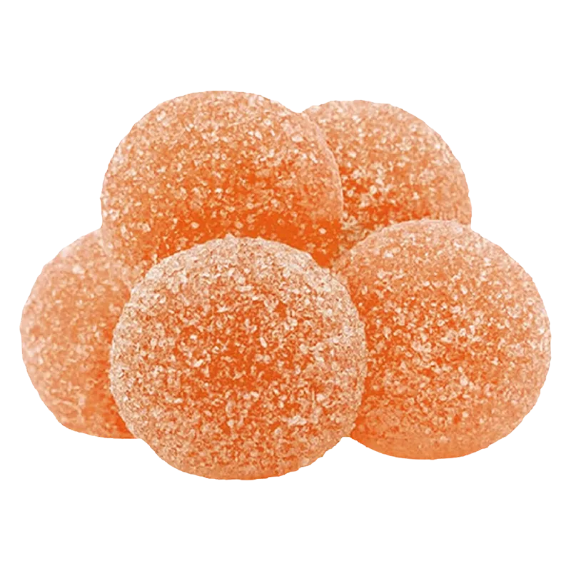 Pearls by Grön 5 pack Sun Peach Lemonade 2:1:1 CBG/THC/CBC Gummies Edibles