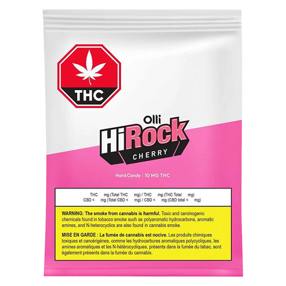 HiRock 1 pack Cherry THC Candies Edibles