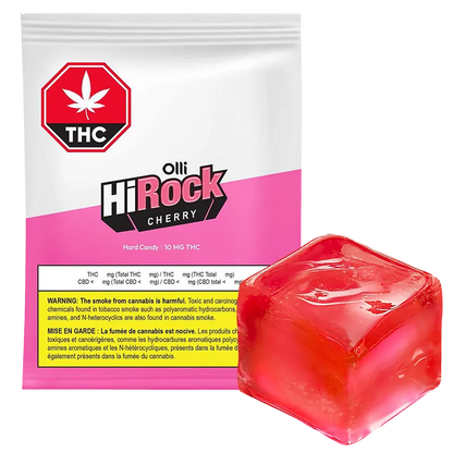 HiRock 1 pack Cherry THC Candies Edibles