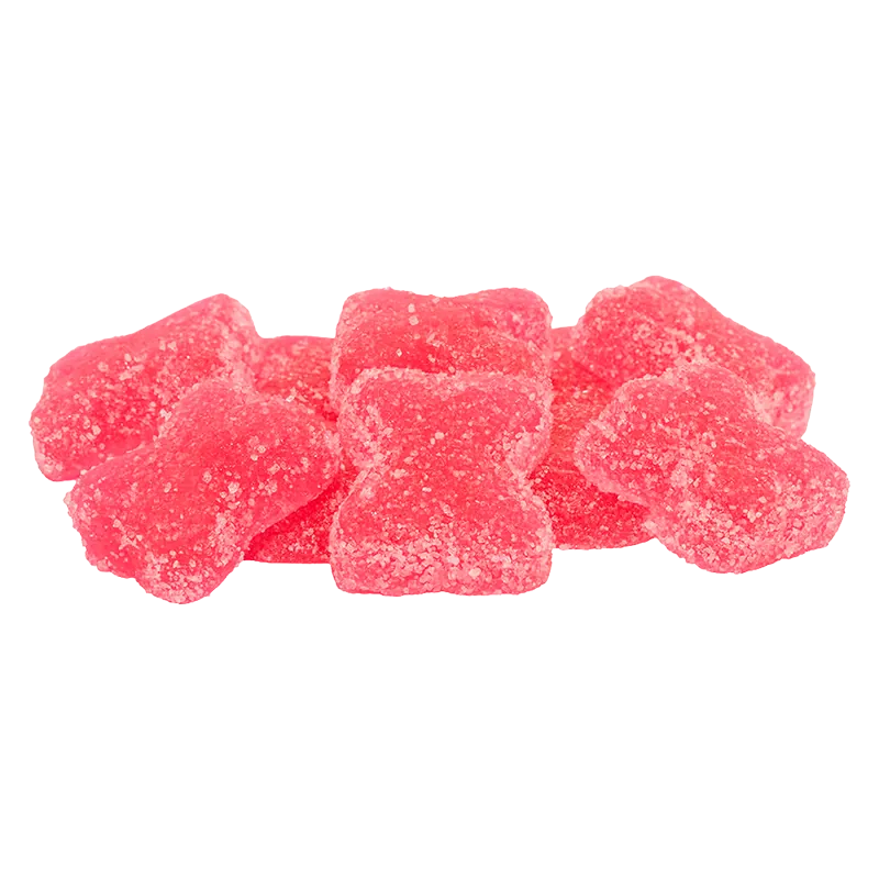 XMG Atomic Sours 10 Pack Very Berry Rocket Gummies Edibles