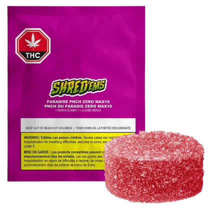 Shred'Ems 4.5 g Paradise PNCH Zero Edibles