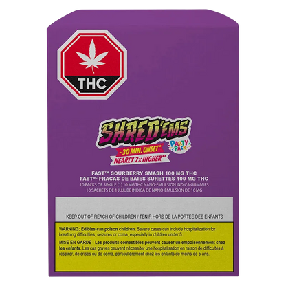 Fast Sourberry Smash THC Gummies
