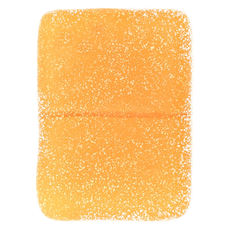 Wyld 1 Pack Real Fruit Blood Orange 1:1 THC:CBC Gummy Edibles