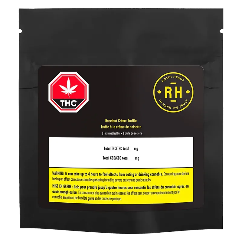 Rosin Heads 1 Pack Hazelnut Crème Truffle Edibles