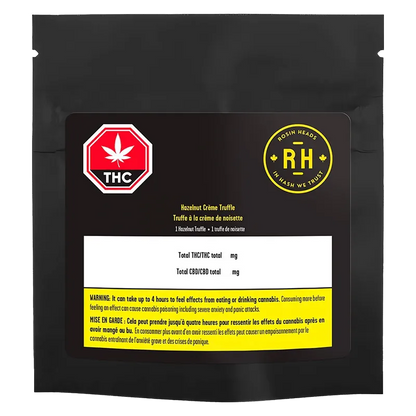 Rosin Heads 1 Pack Hazelnut Crème Truffle Edibles