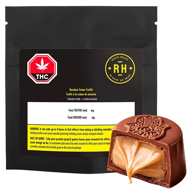 Rosin Heads 1 Pack Hazelnut Crème Truffle Edibles