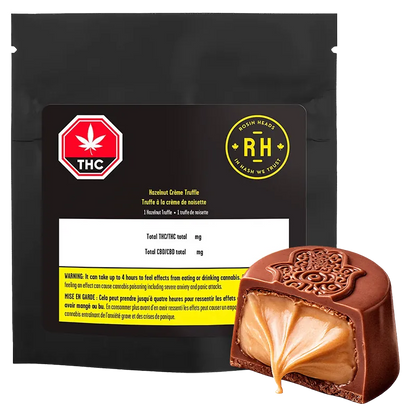 Rosin Heads 1 Pack Hazelnut Crème Truffle Edibles
