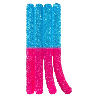 StikiStix 10 Pack Sour Razzy Pink Lemonade Gummies Edibles