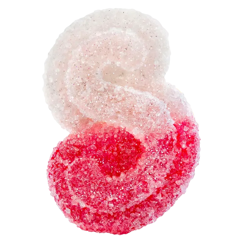 SOURZ by Spinach 10 Pack Fully Blasted Cherry Ice Gummies Edibles