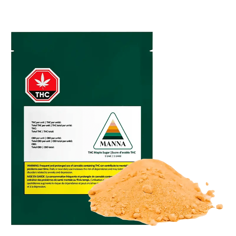 Maple Sugar 4:2:1 packaging shows a warning triangle on a white background with text in English and French.