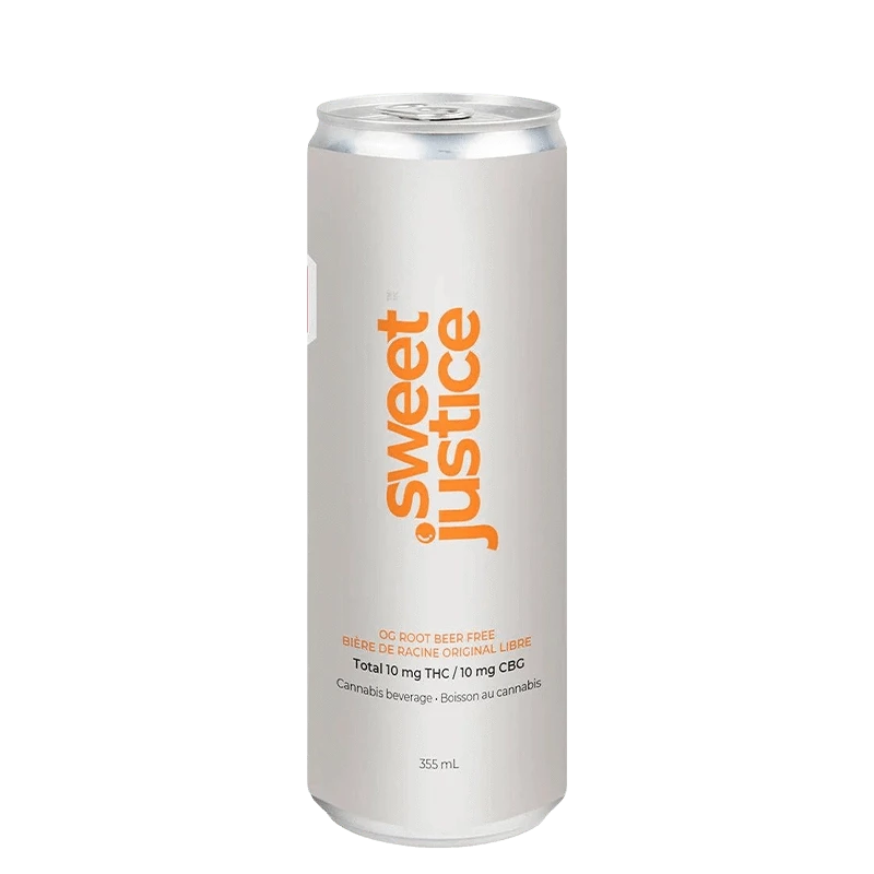Sweet Justice OG Root Beer Free Cannabis Drink 355ml: Lowest Price