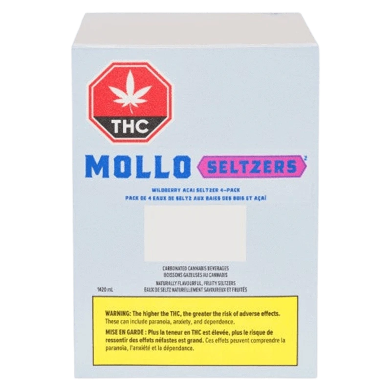 Mollo 1420 ml Wildberry Acai Seltzer Multi Pack Beverages