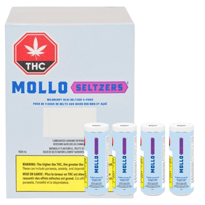 Mollo 1420 ml Wildberry Acai Seltzer Multi Pack Beverages