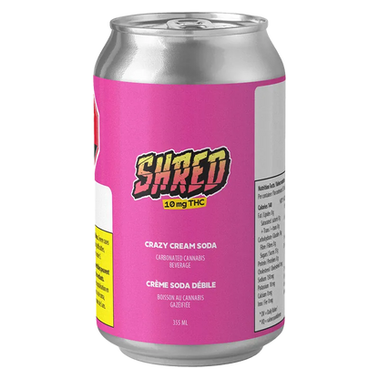 Shred 2130 ml Crazy Cream Soda 6 Pack Beverages